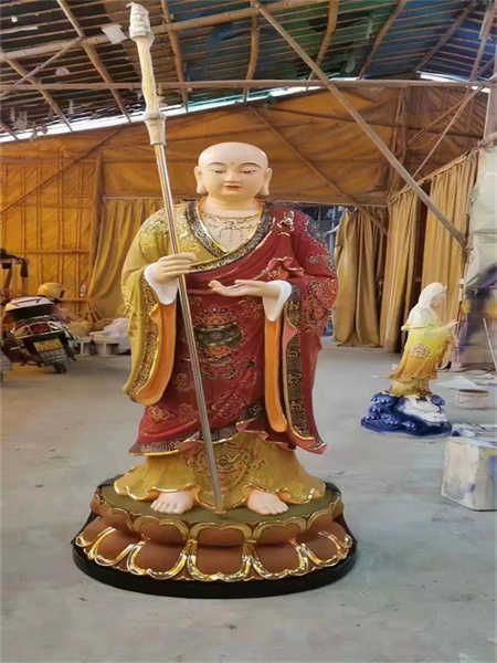 玄奘泥塑彩塑造像定制案例